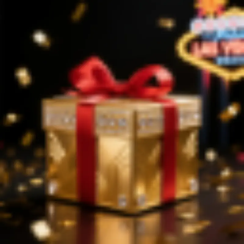 Bonus geschenk doos icoon